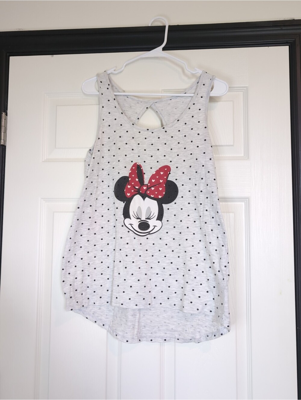 Medium Disney Minnie mouse polka dot tank